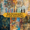  Get Free Boho Dreamcatcher Junk Journal Pages