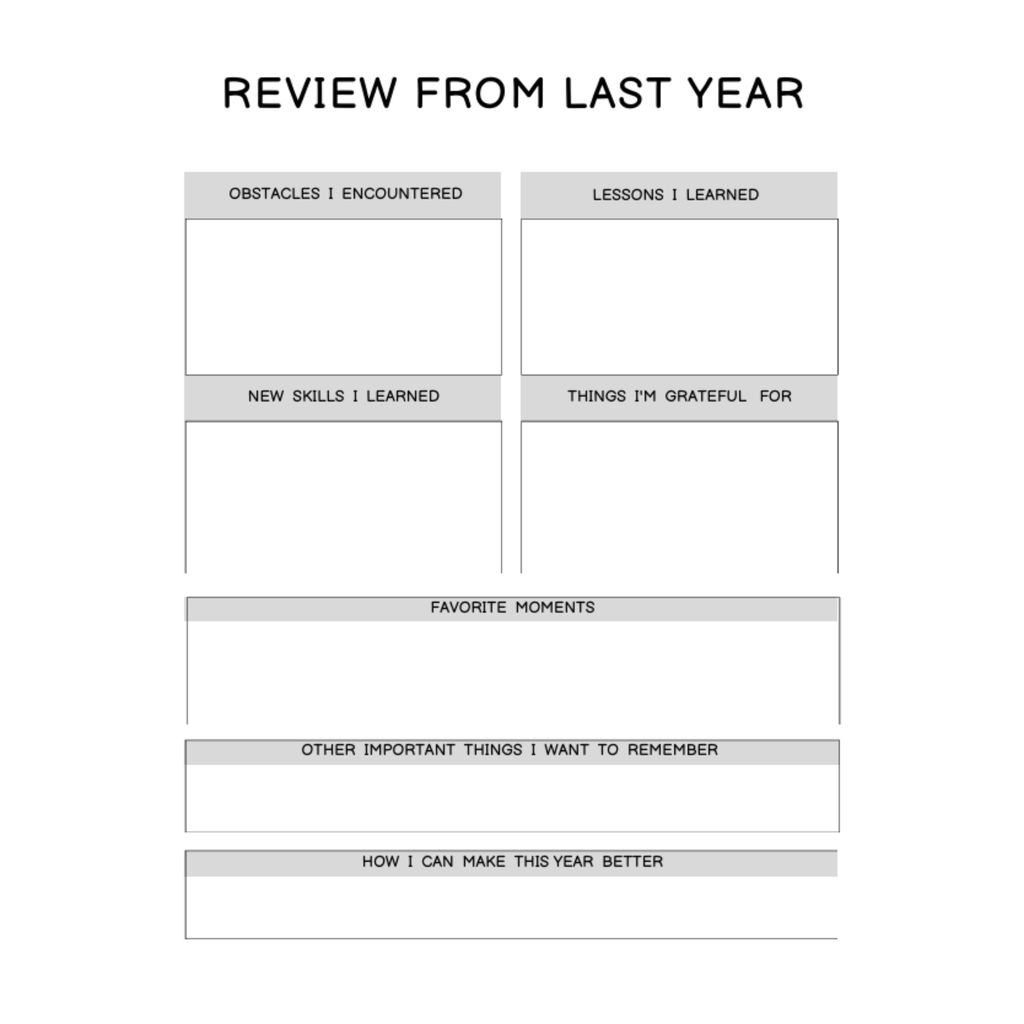 Personal Growth Planner Bundle