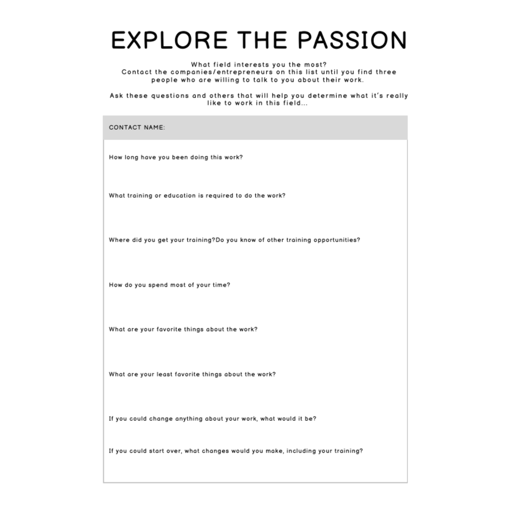 Find your Passion Planner Bundle