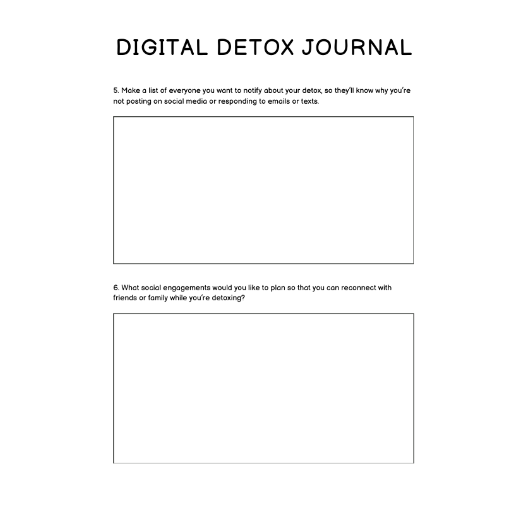 Switch Off Journal Bundle