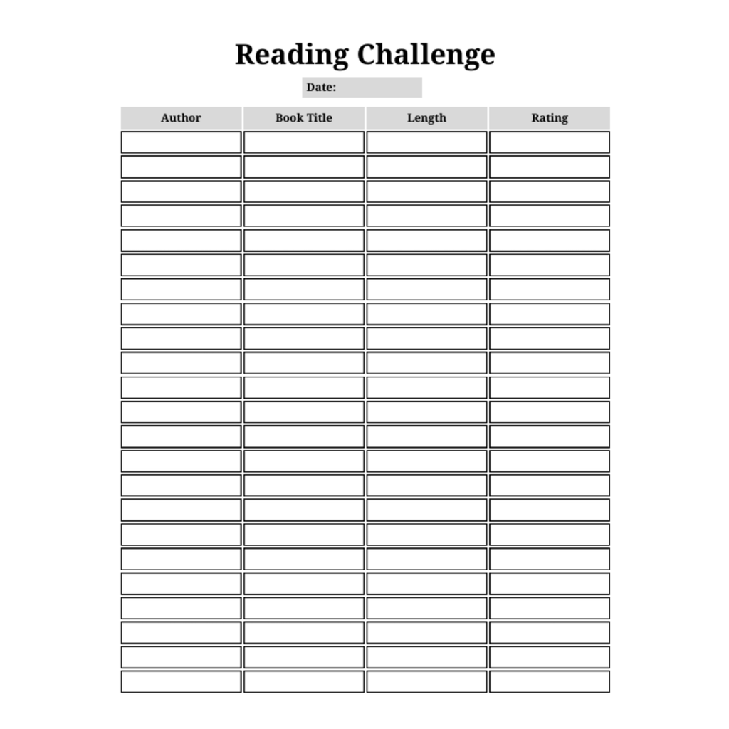 Digital Reading Journal Bundle