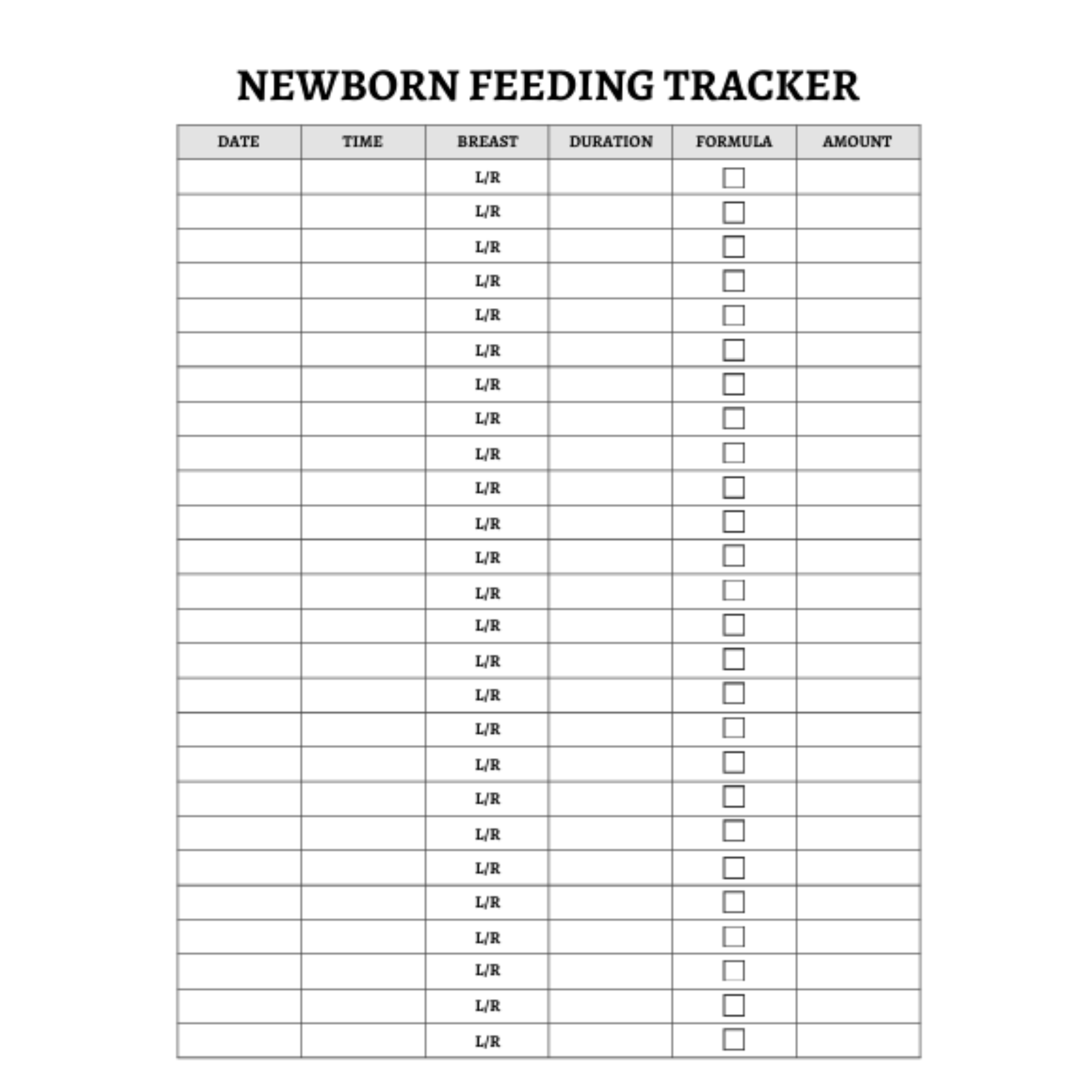 Newborn Planner Bundle