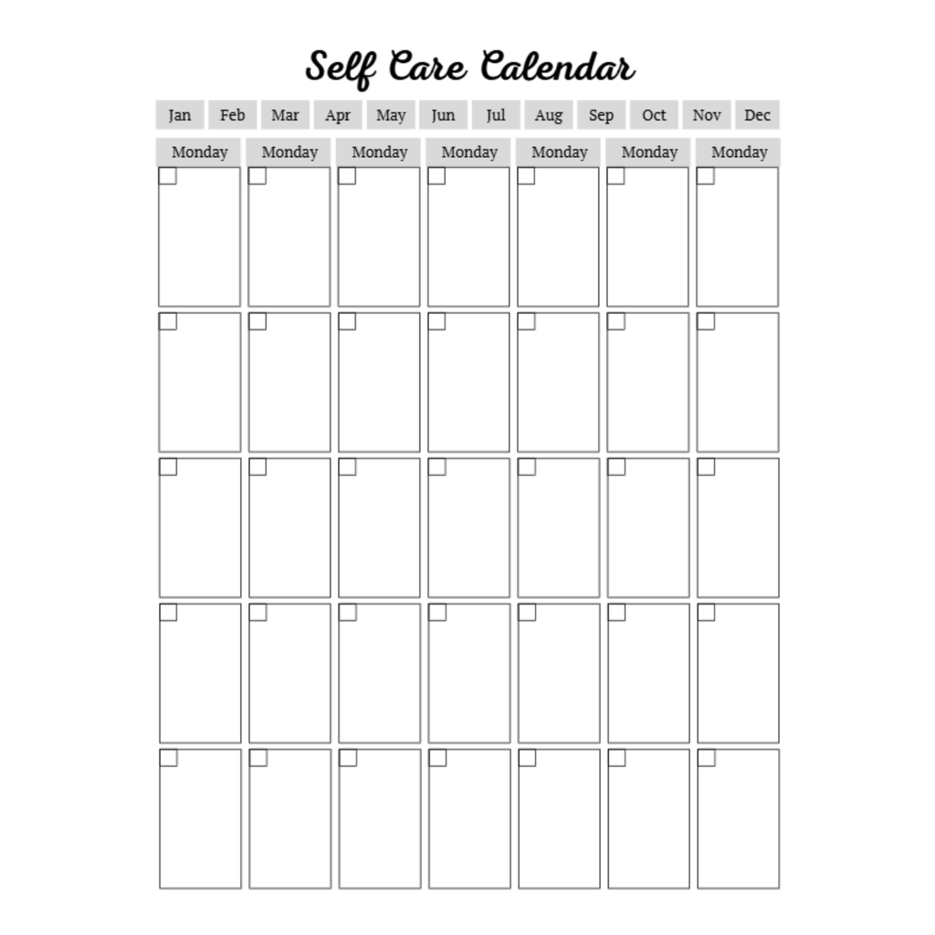 Self Care Planner Bundle 7