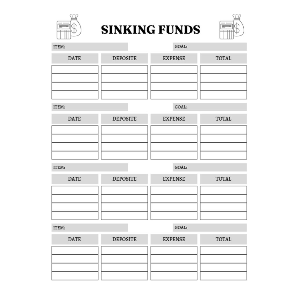 Budget Trackers Planner Bundle