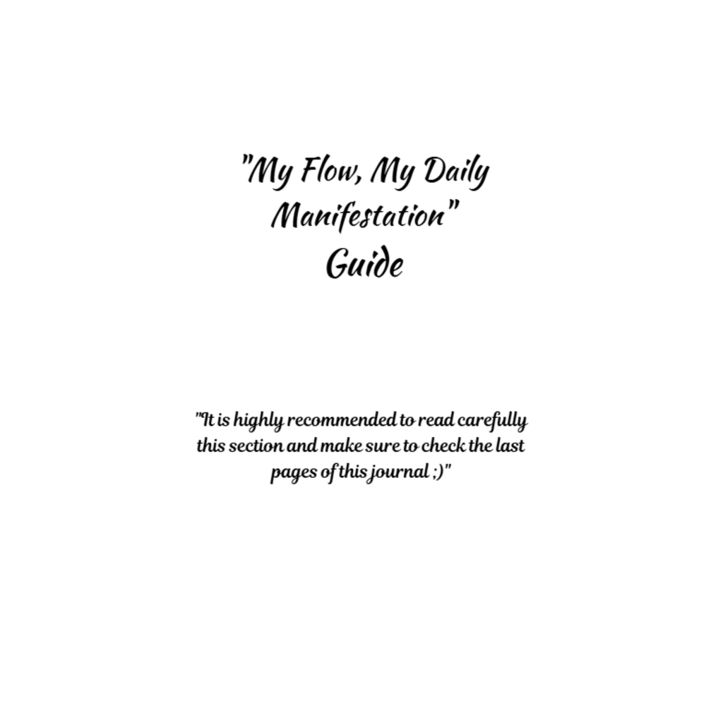 Daily Manifestation Guide Bundle