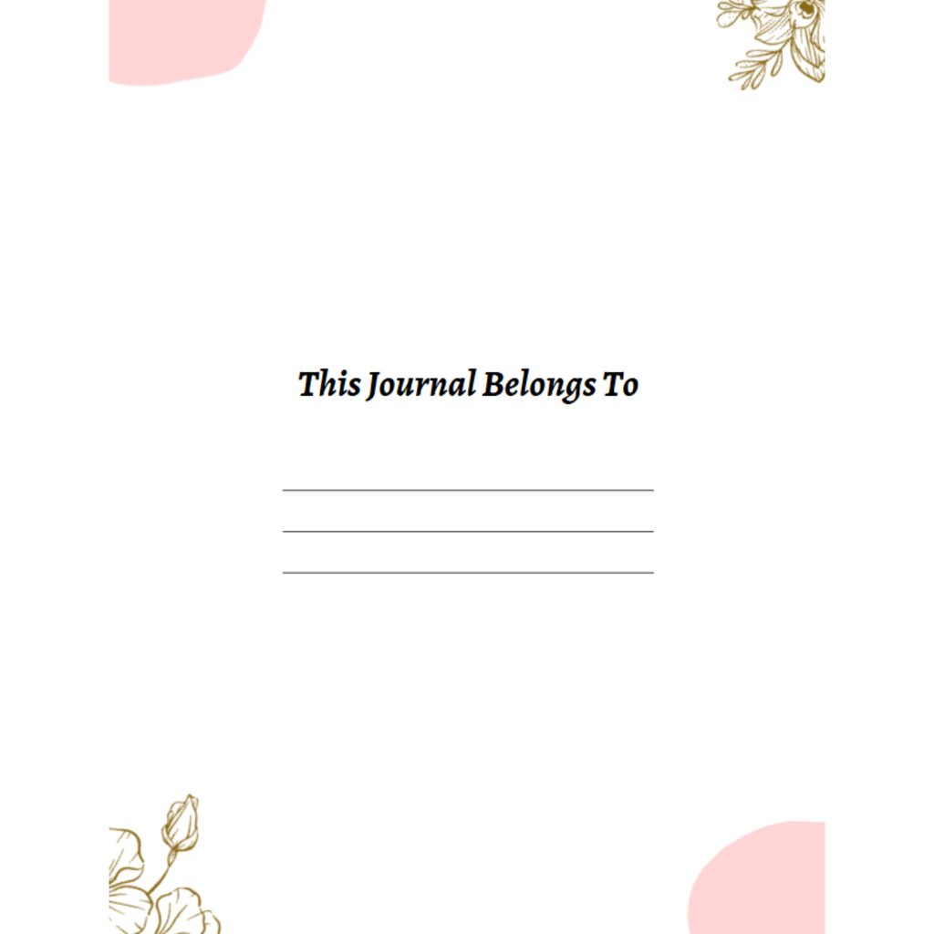 Gratitude Journal with Prompts Bundle