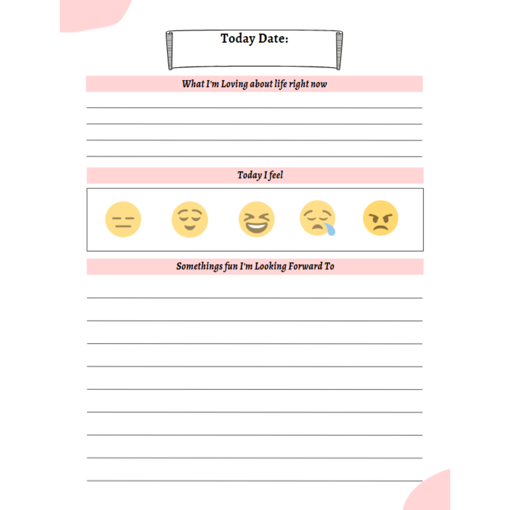 Gratitude Journal with Prompts Bundle
