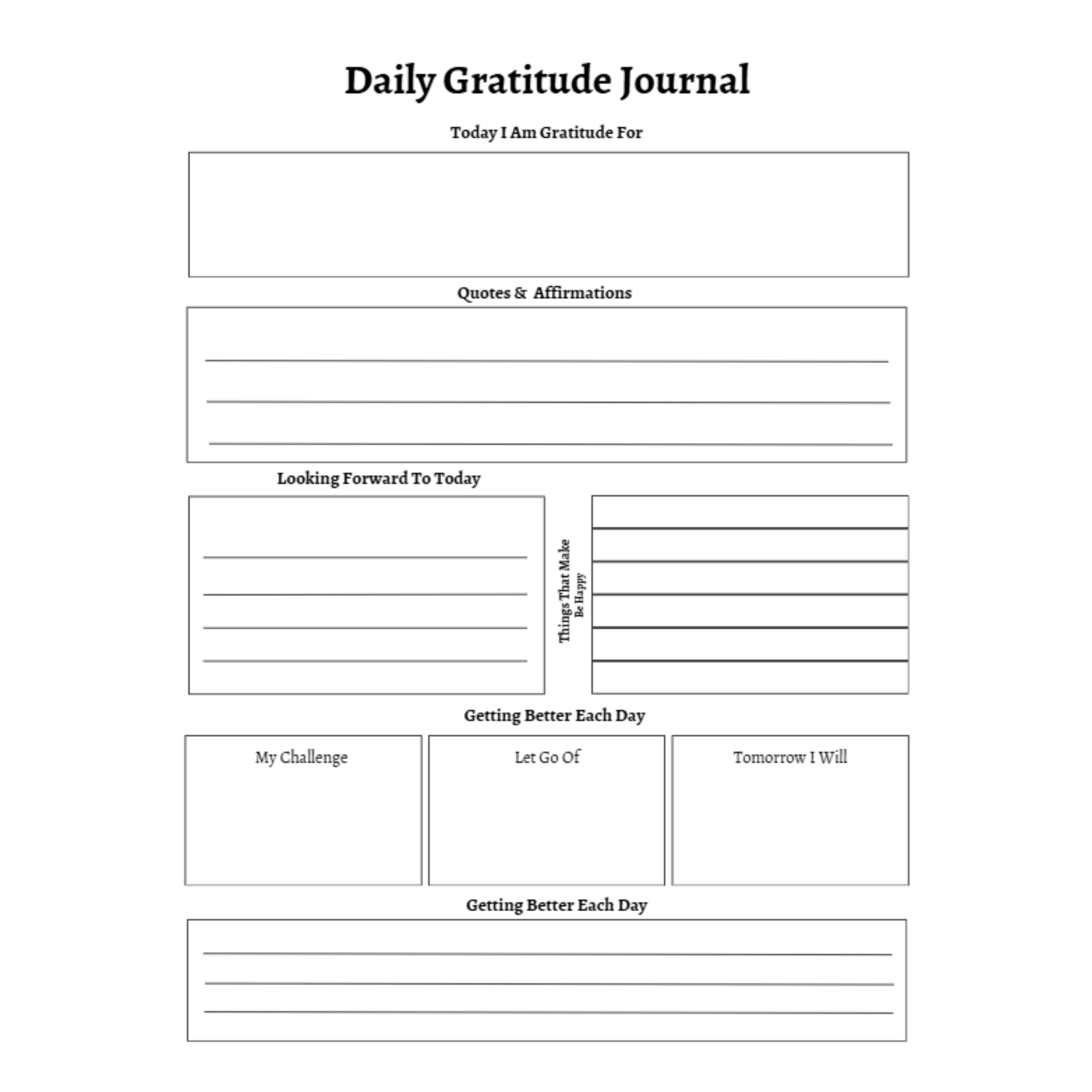 Gratitude Journal Bundle 17