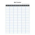 Bill Tracker Bundle 21