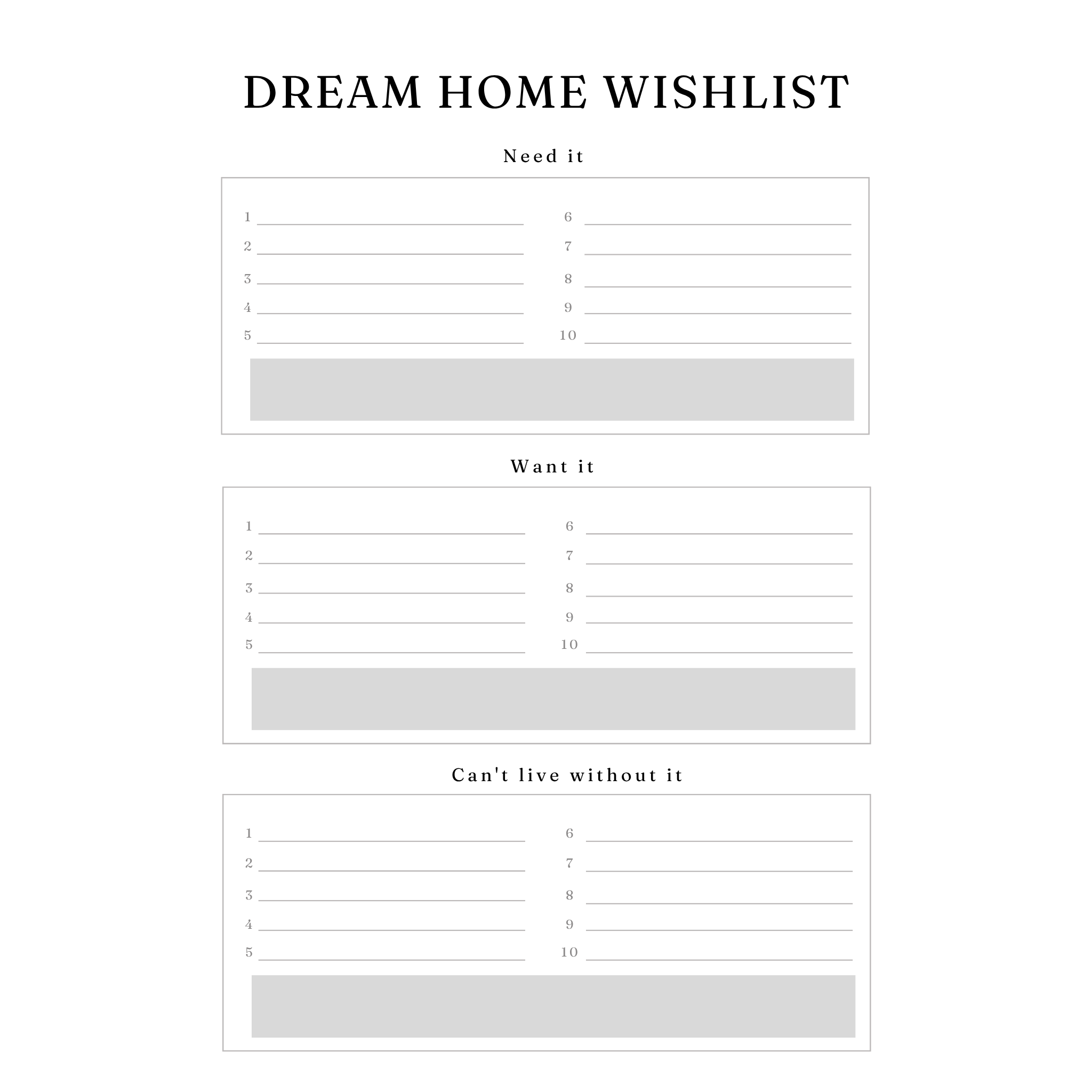 Home Buying Planner Bundle