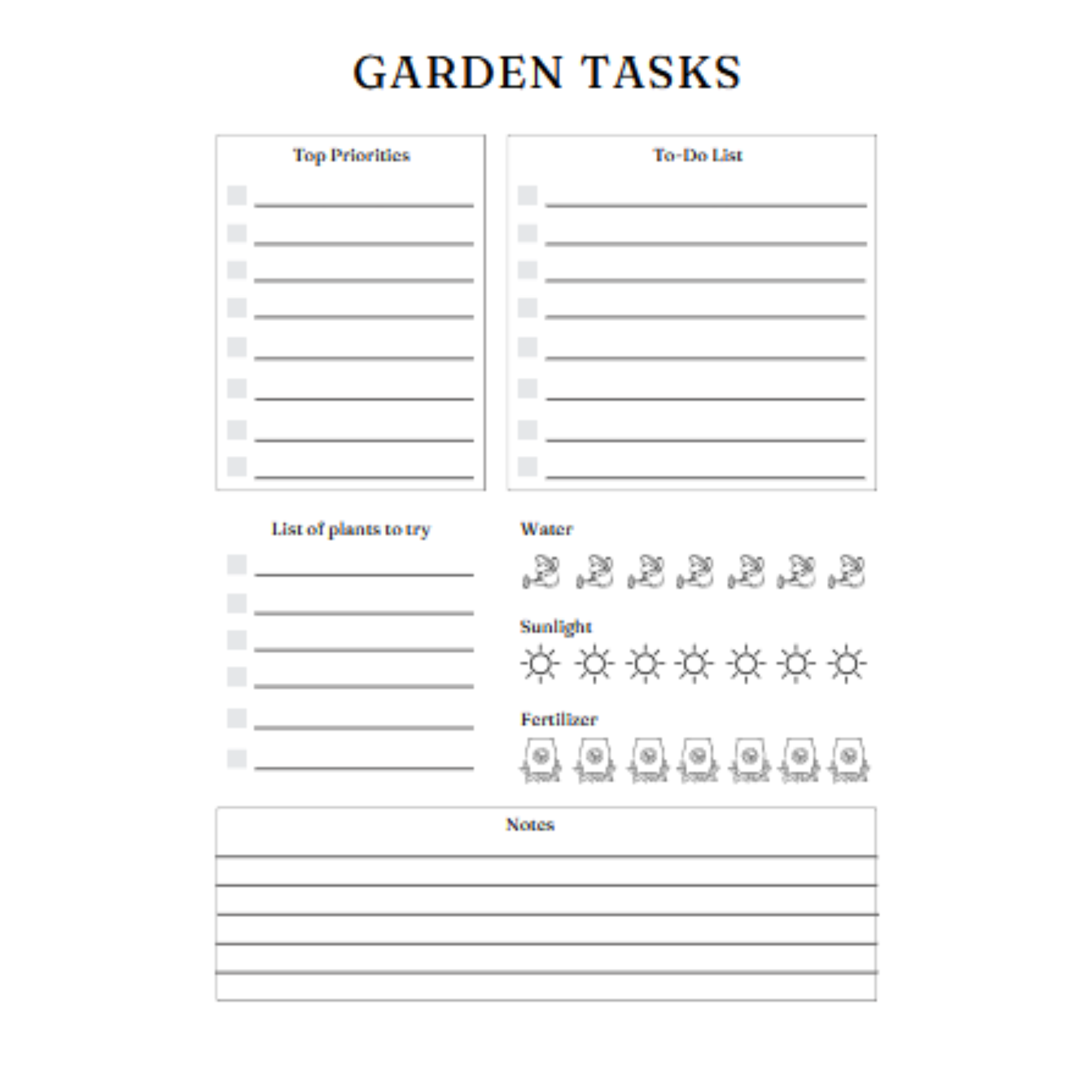 Garden Planner Bundle