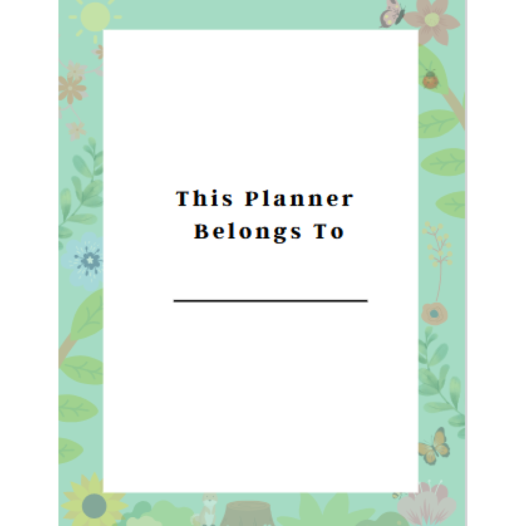 Monthly Garden Planner Bundle