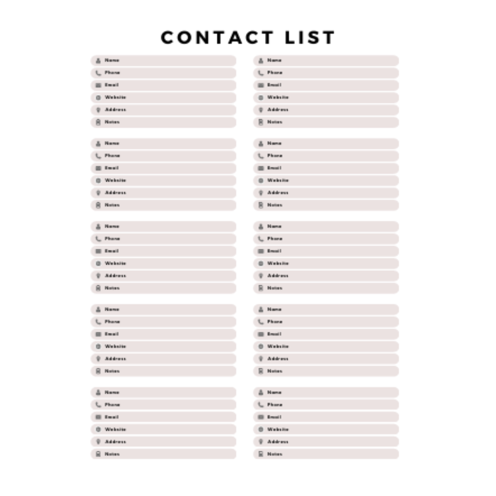 Home Maintenance Planner Bundle