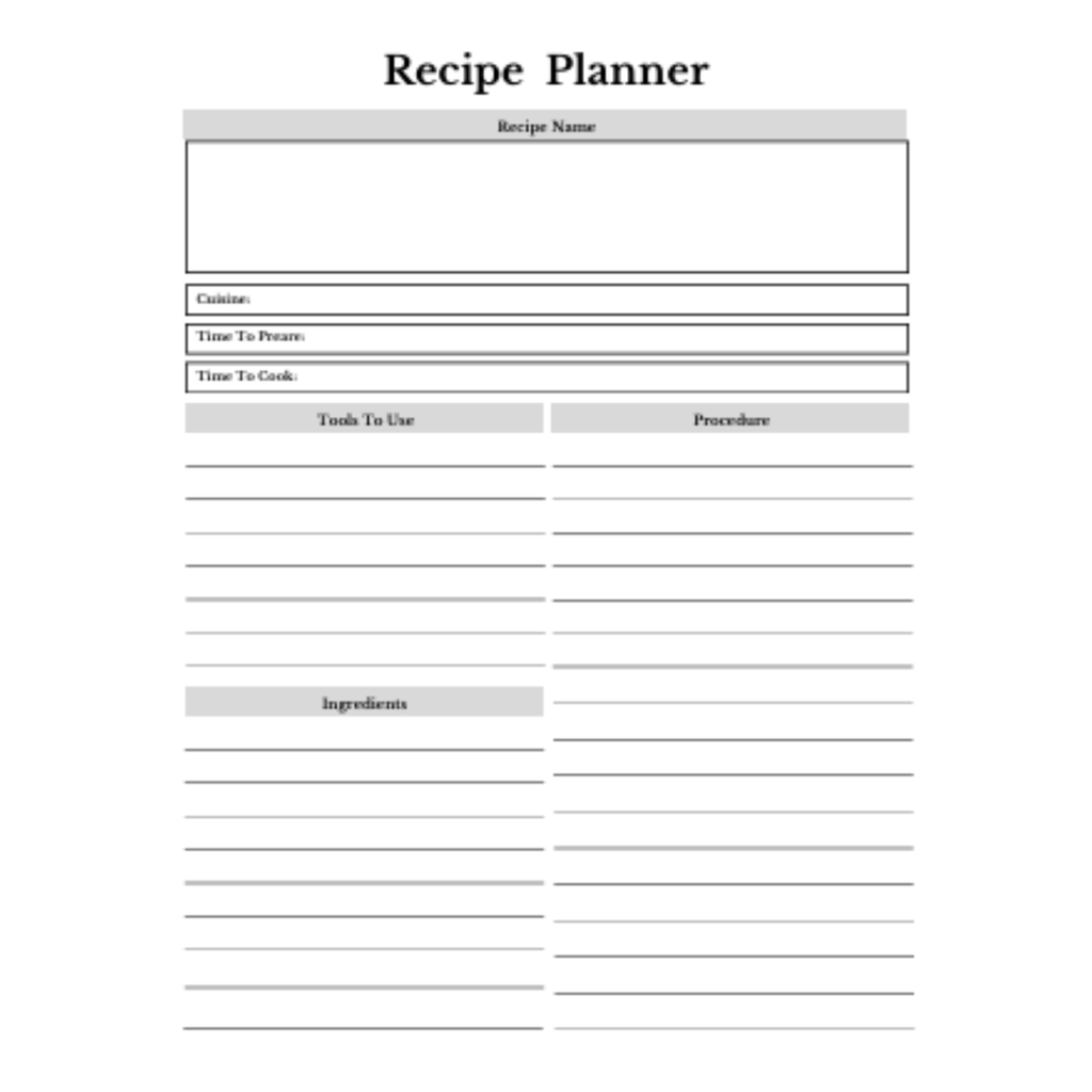 Household Planner Bundle