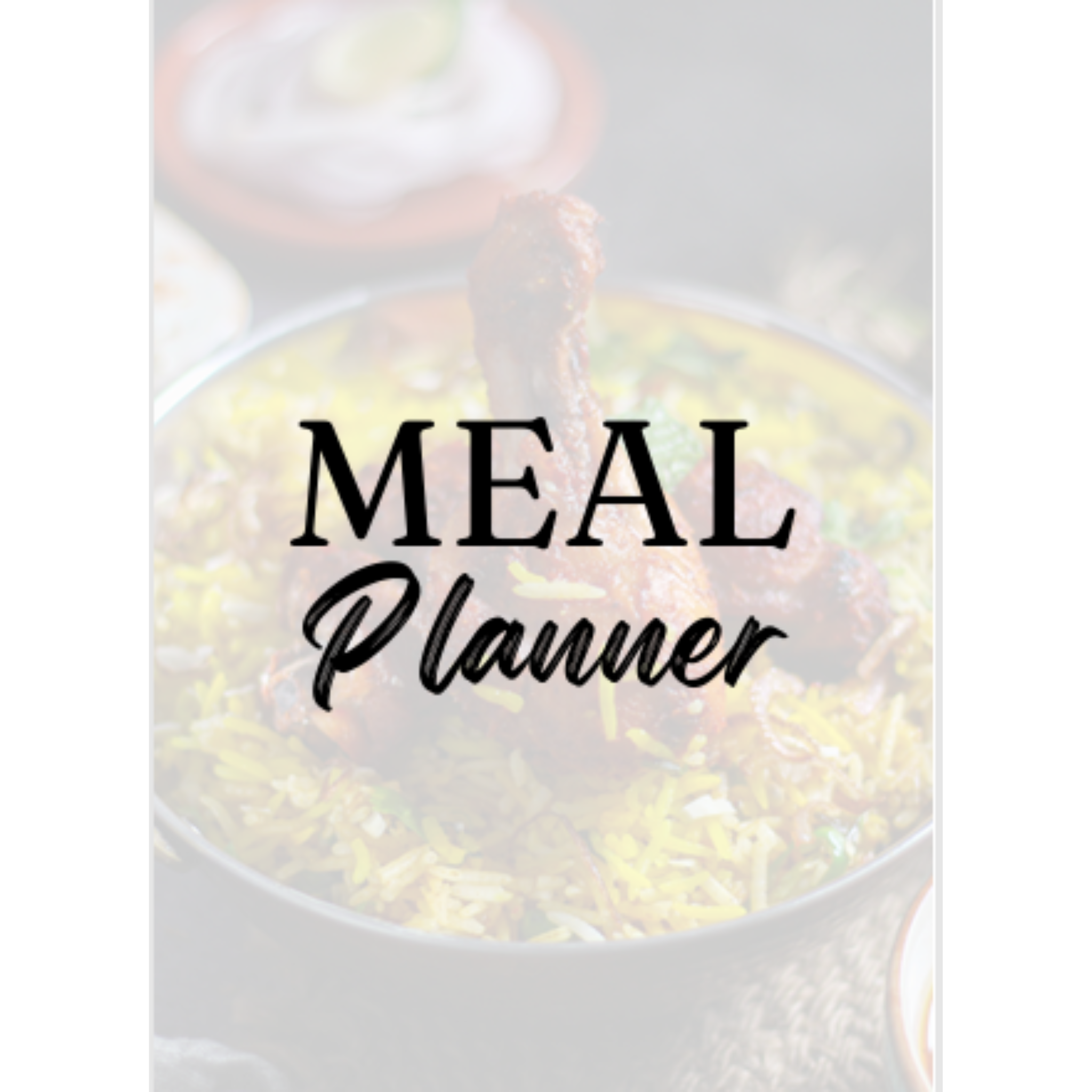 Meal Planner Bundle 25