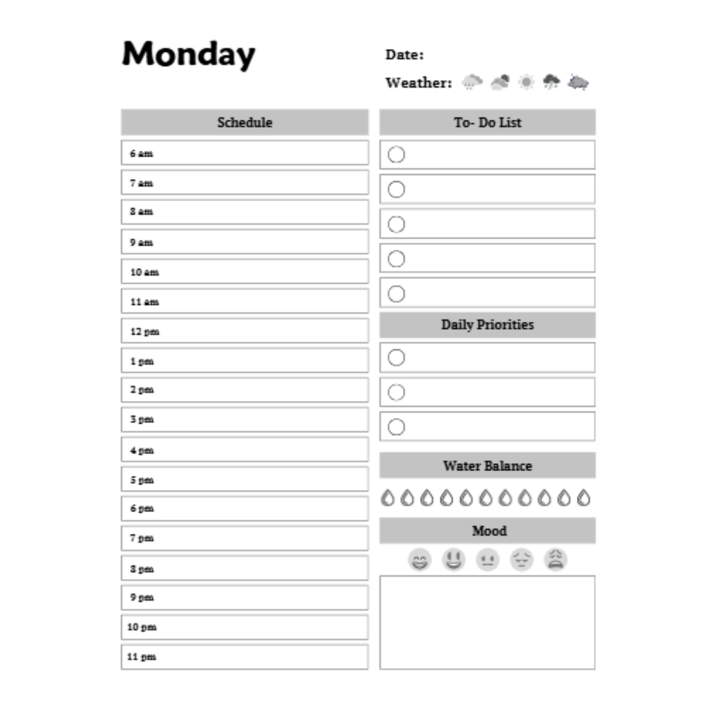 Healthy Living Planner Bundle