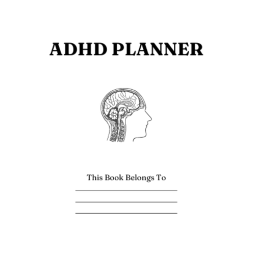 ADHD Planner Bundle cover with printable planning and organization pages
