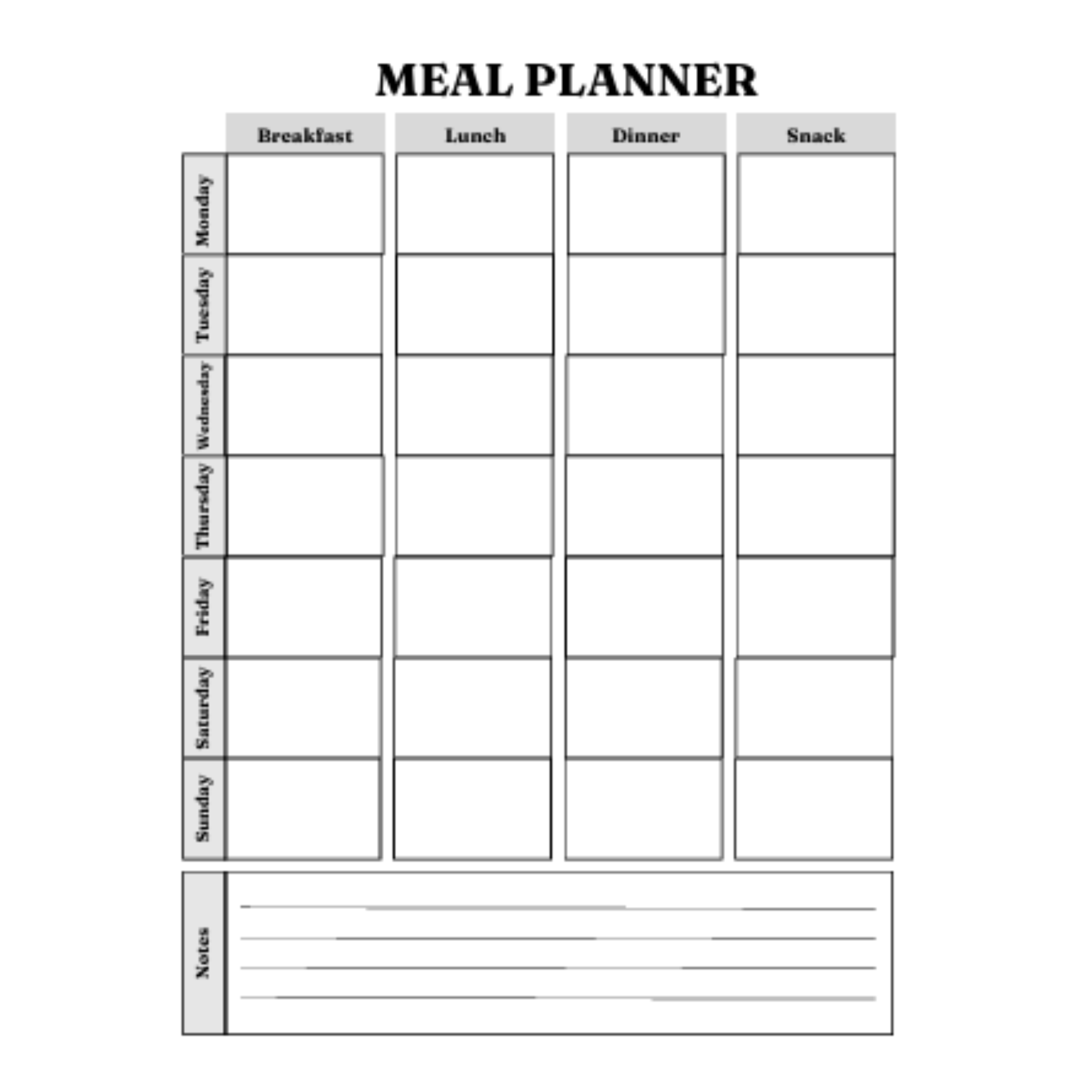 ADHD Planner Bundle with printable organization and planning templates