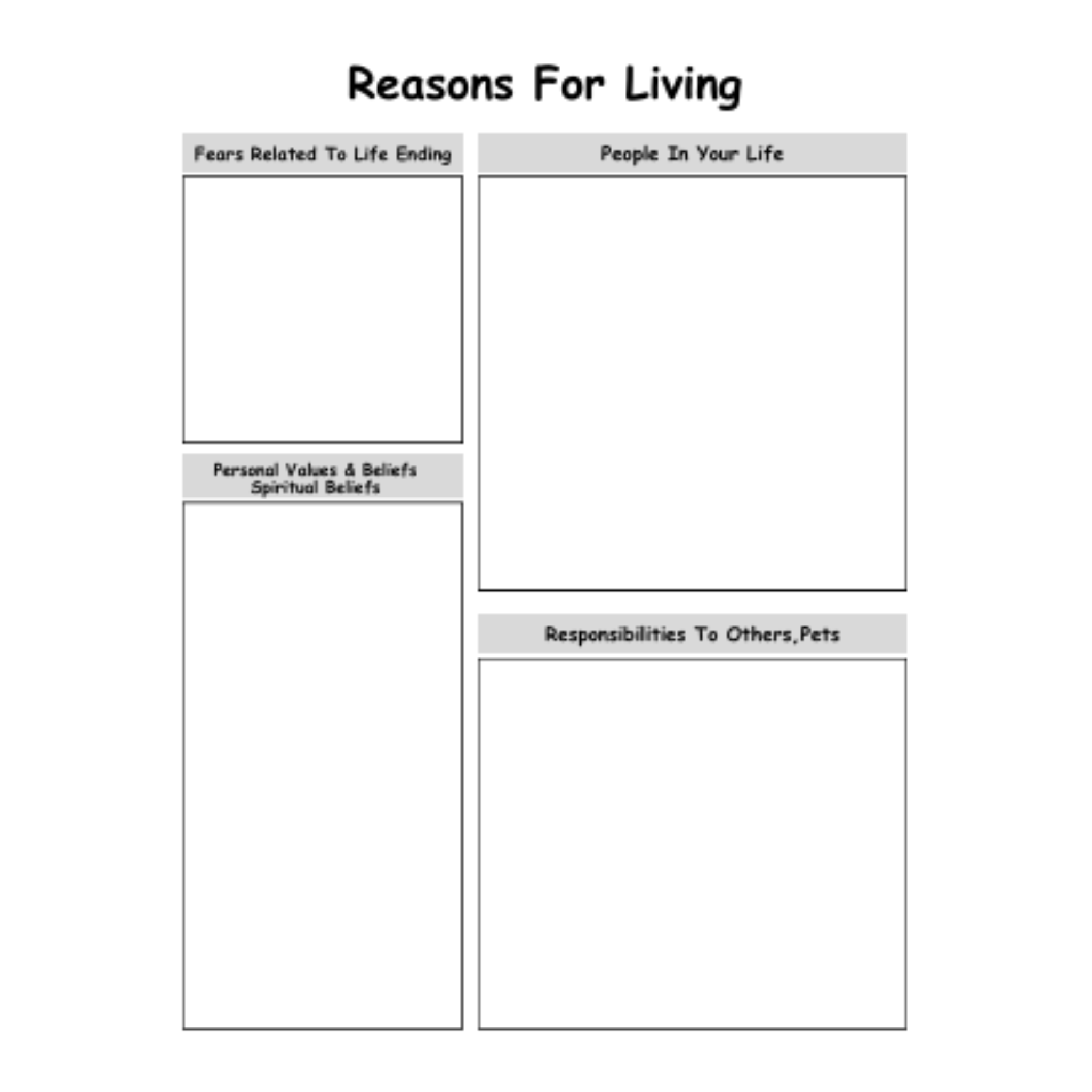 Safety Crisis Plan Journal Bundle
