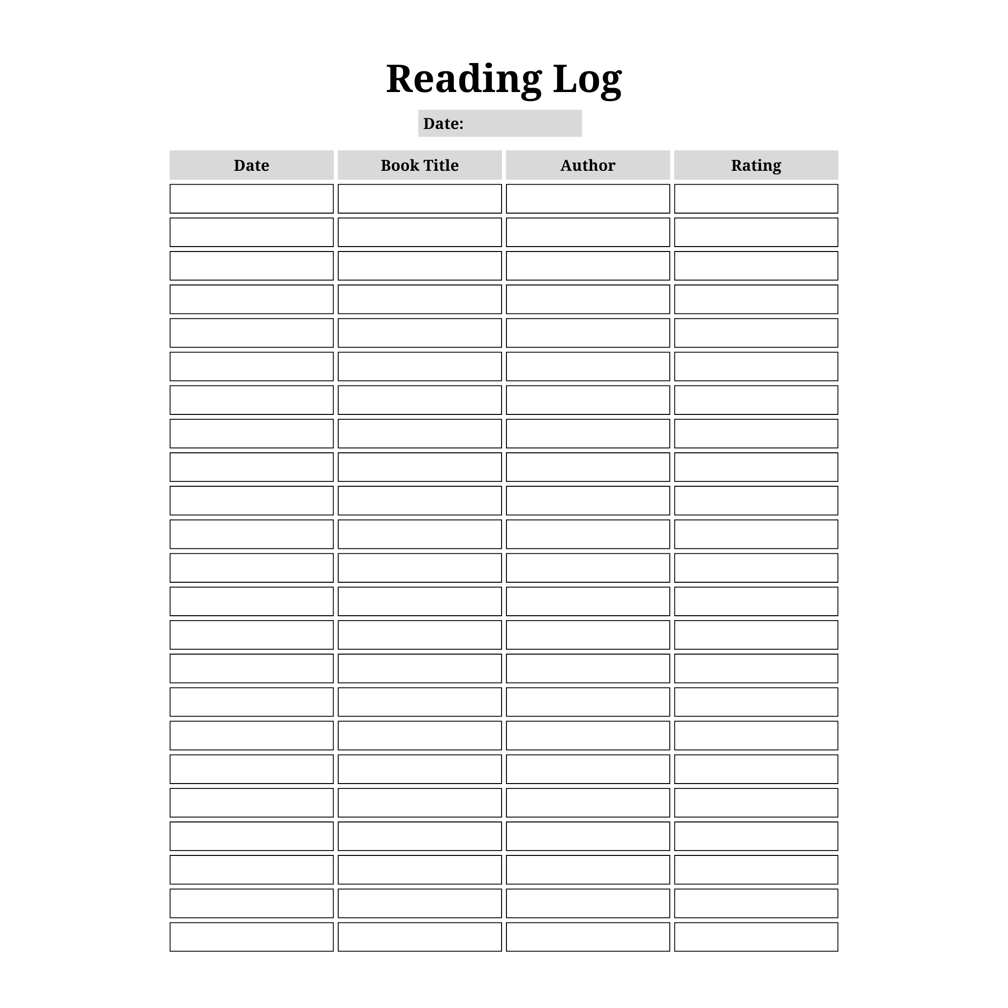 Digital Reading Journal Bundle 34