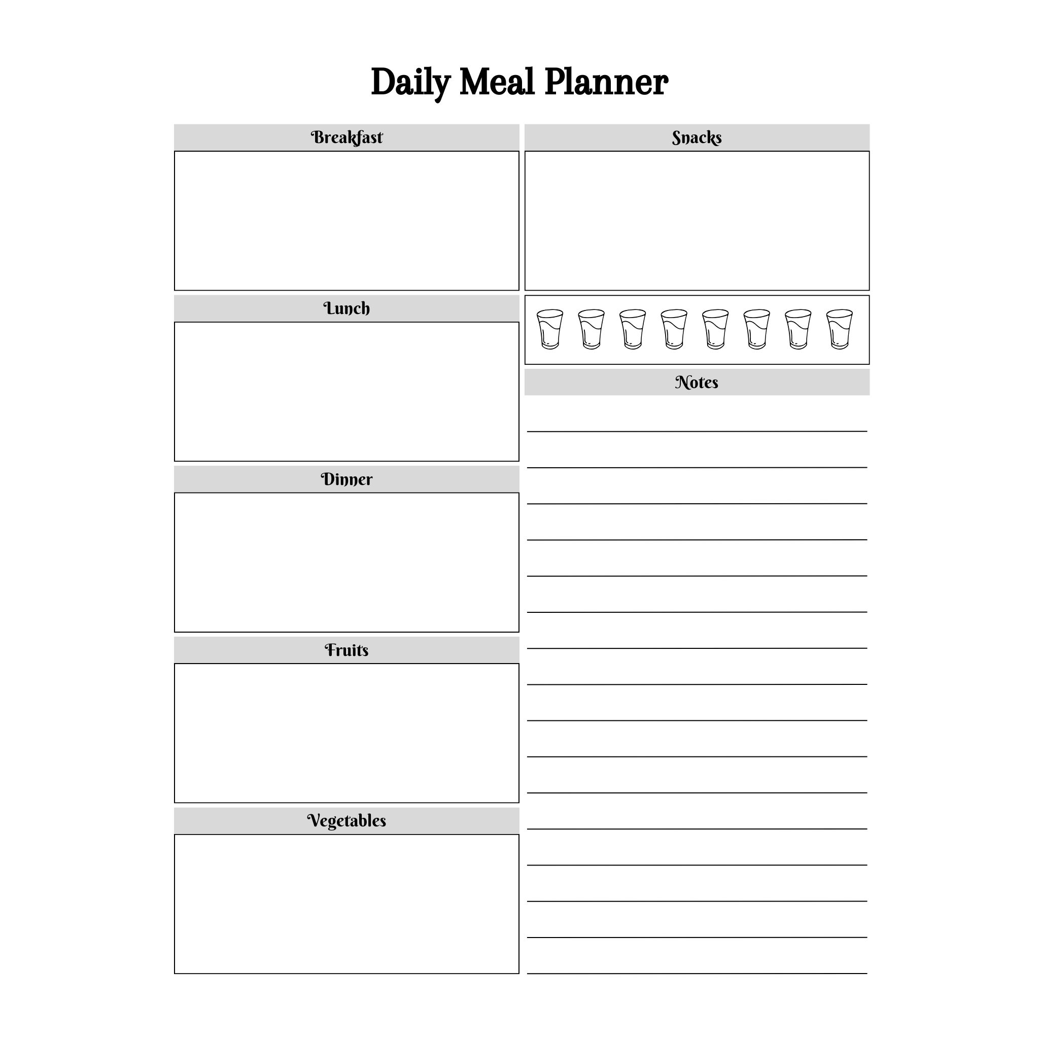 Meal Planner Bundle