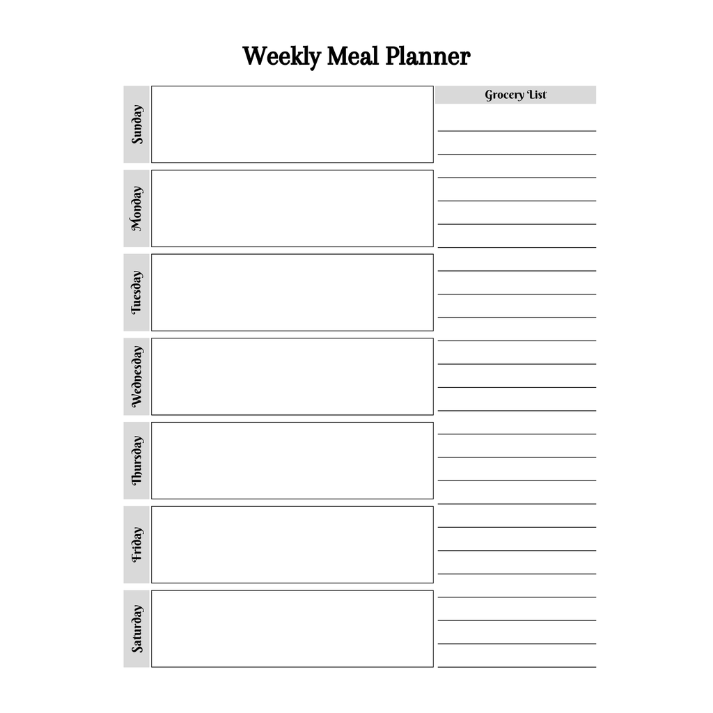 Meal Planner Bundle
