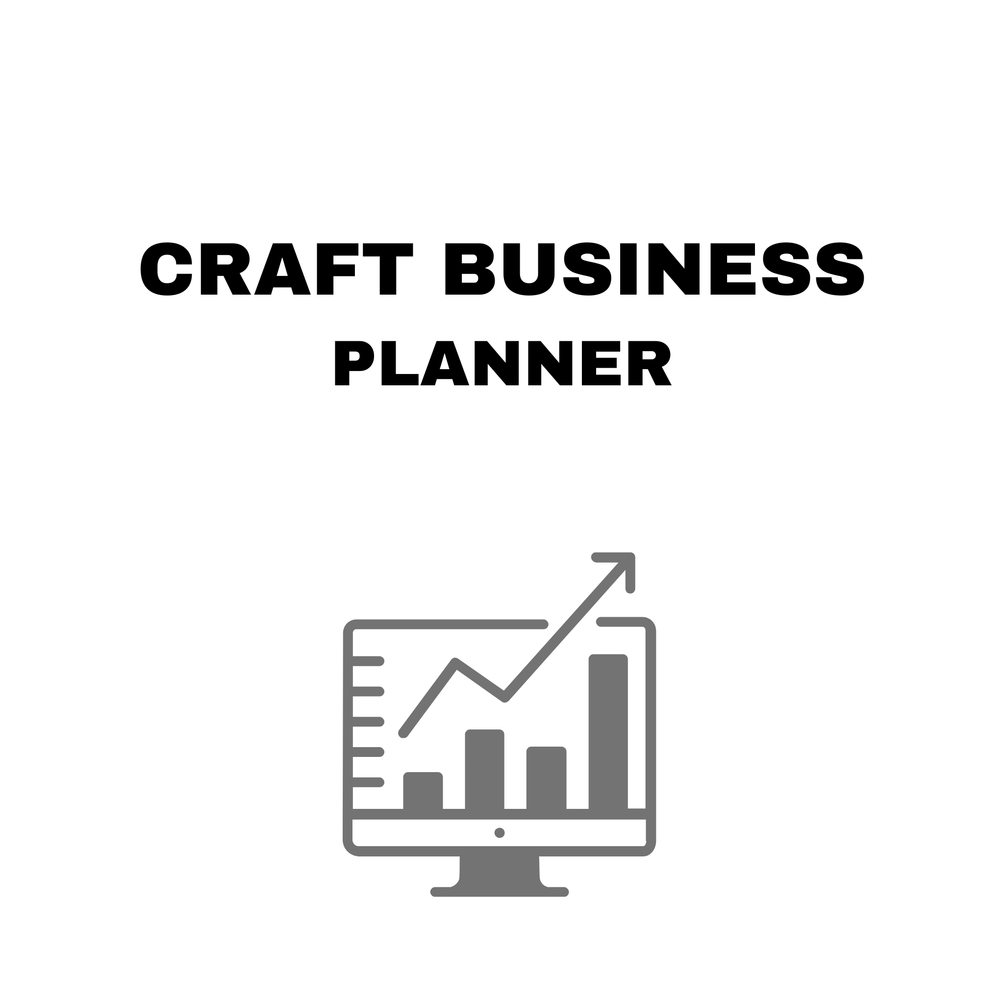 Craft Business Planner Bundle