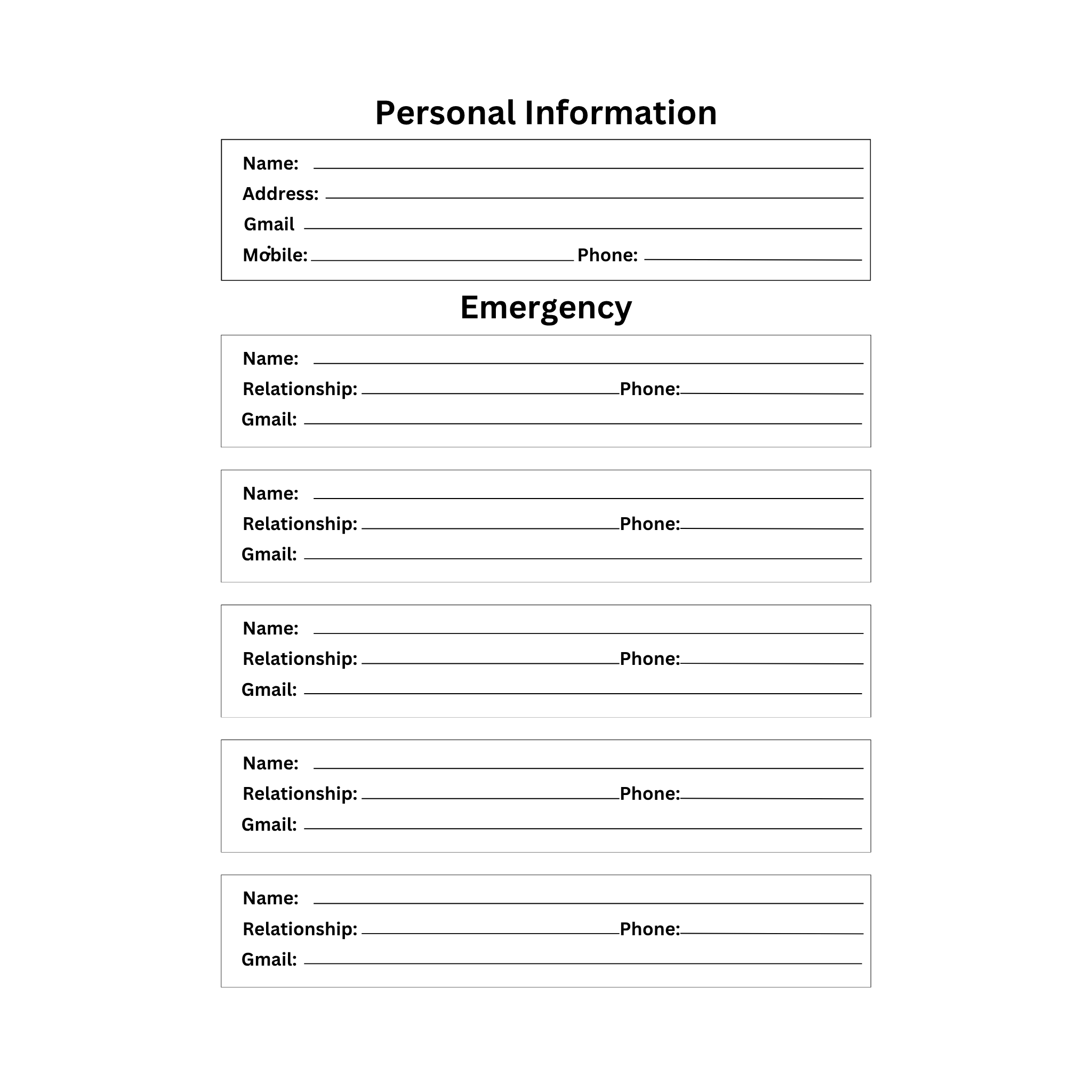 Bill Tracker Bundle