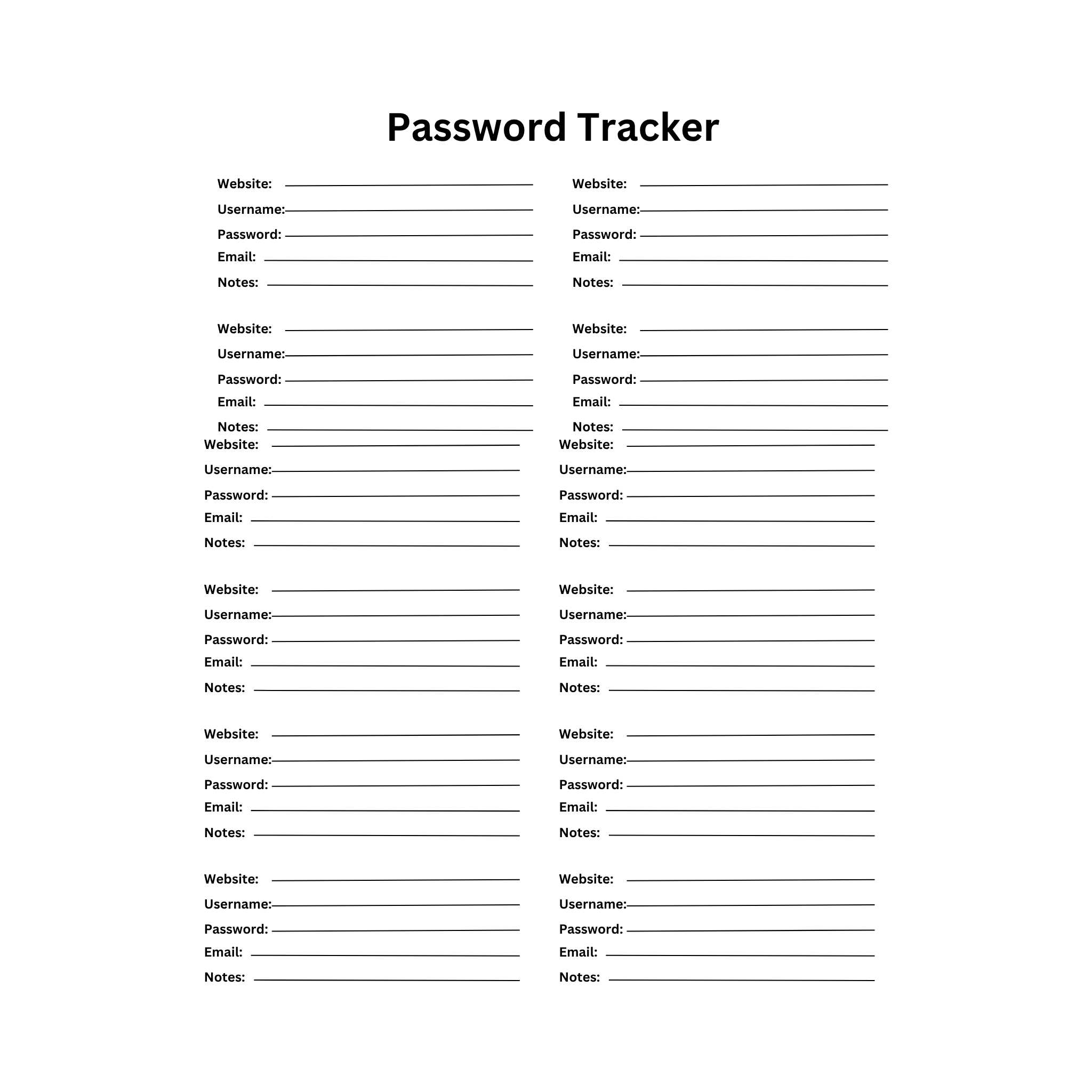 Bill Tracker Bundle