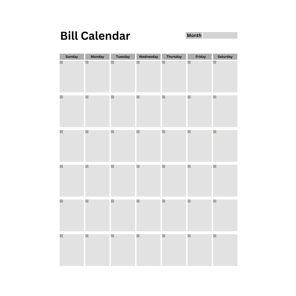 Bill Tracker Bundle