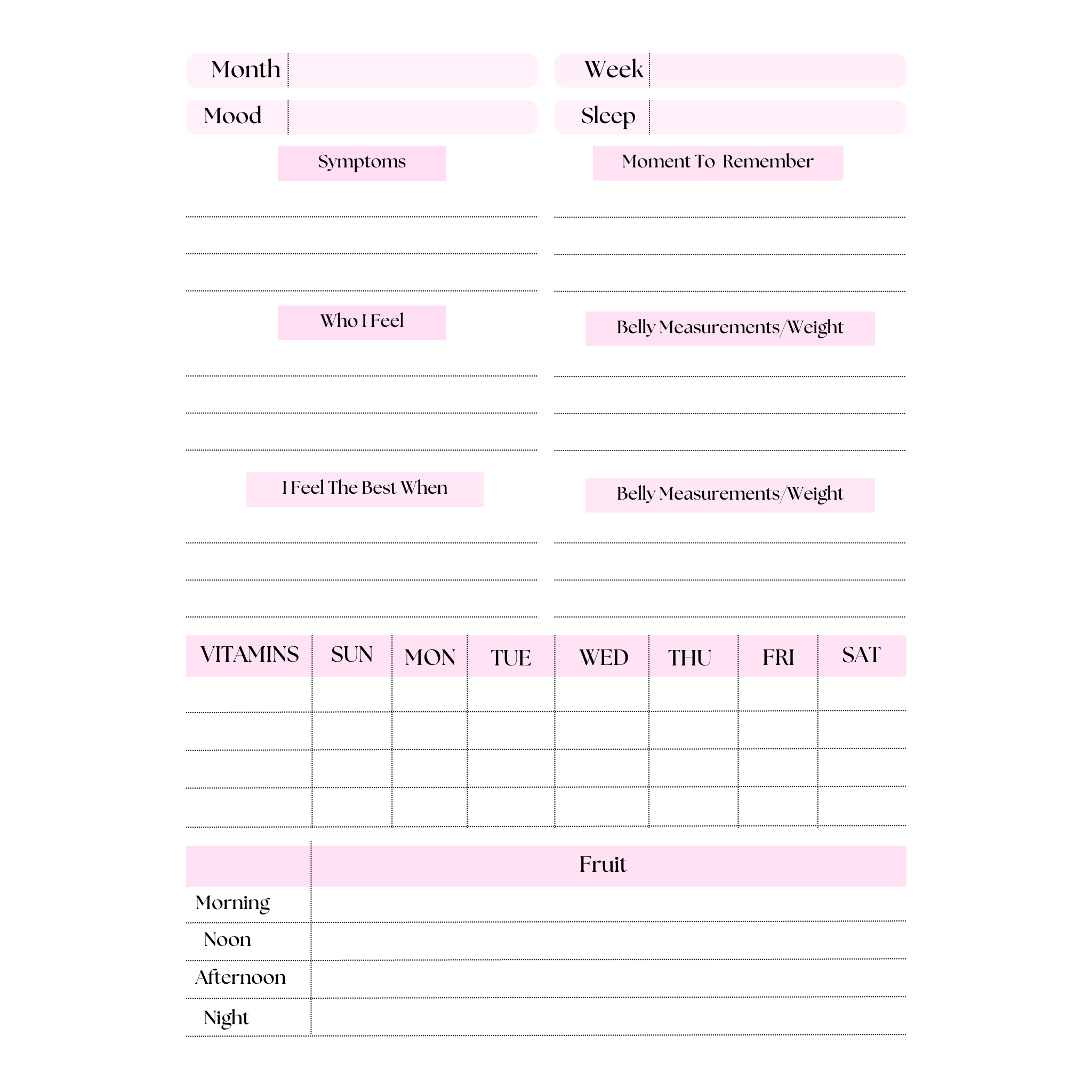 Pregnancy Journal Bundle