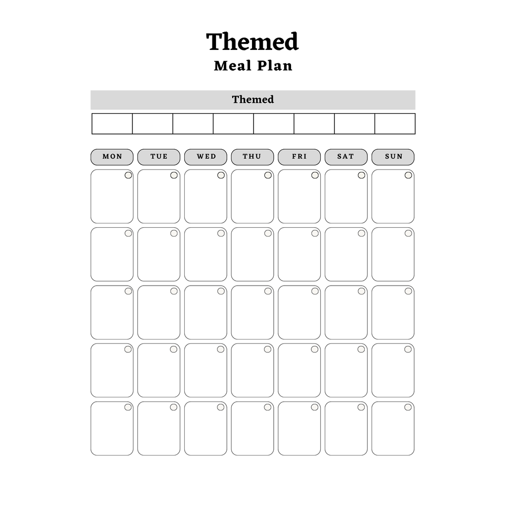 Meal & Pantry Planner Bundle