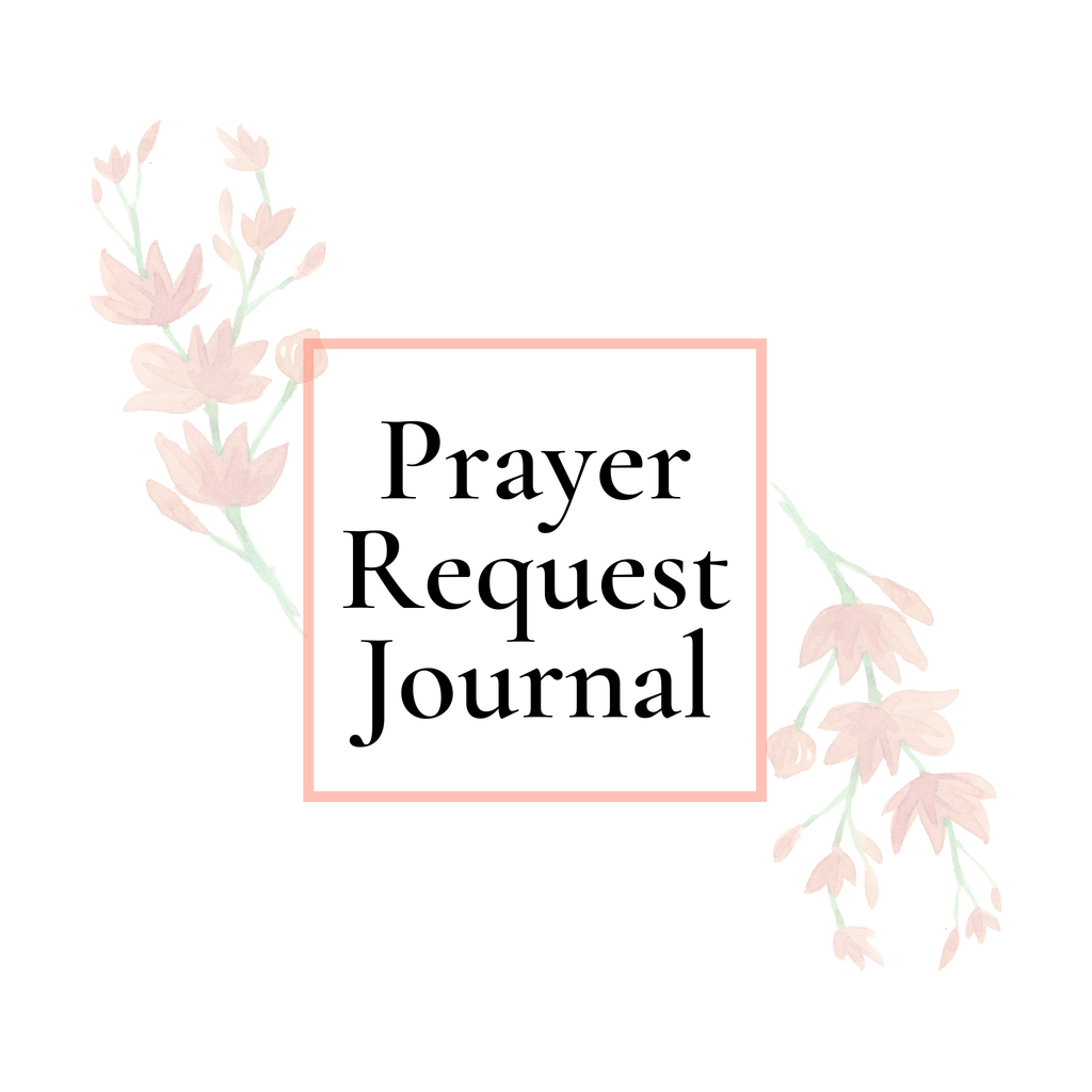Prayer Request Journal Bundle