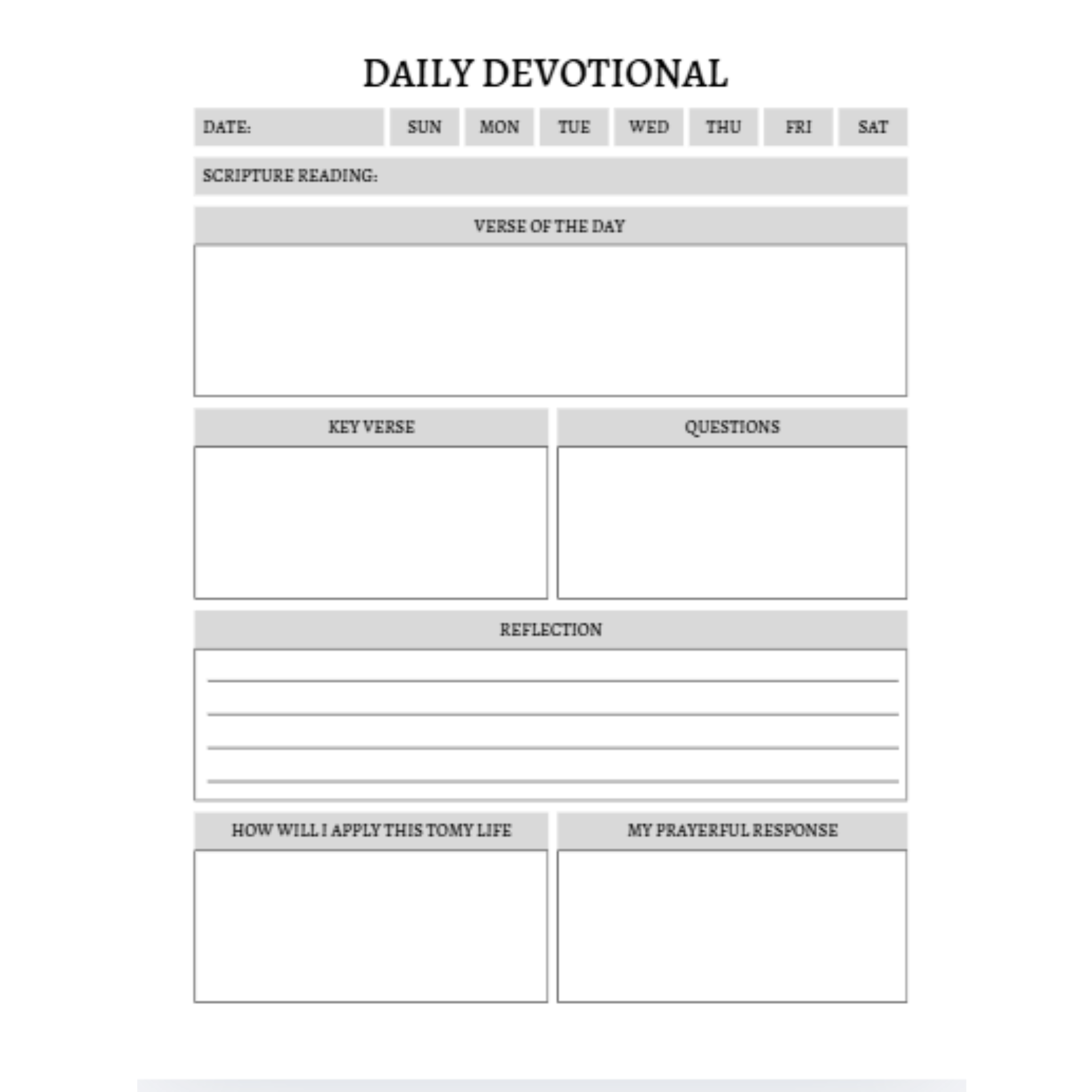 Daily Devotional Journal Bundle