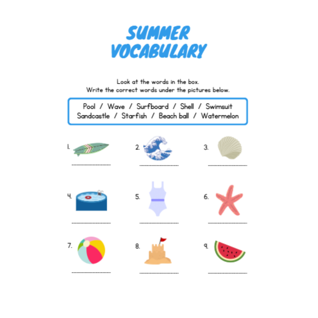 Summer Booklet Bundle