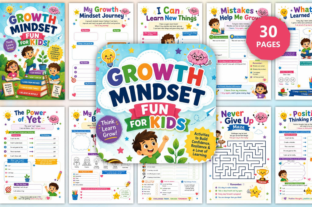 Growth Mindset Fun For Kids
