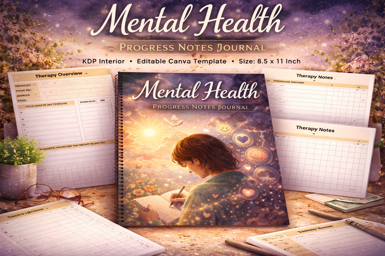 Mental Health Progress Notes Journal