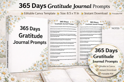 80 Days Gratitude Prompts