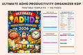 Ultimate ADHD Productivity Planner Cover