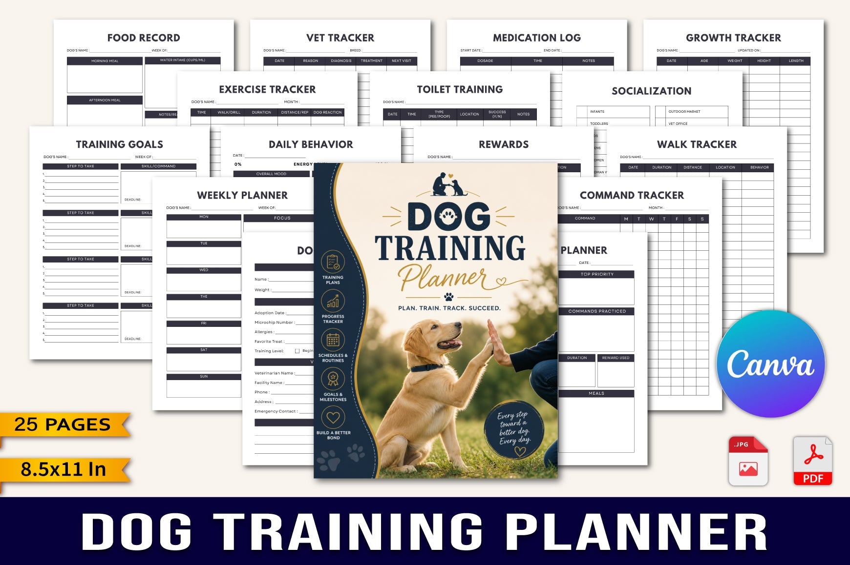 Dog Training Planner
