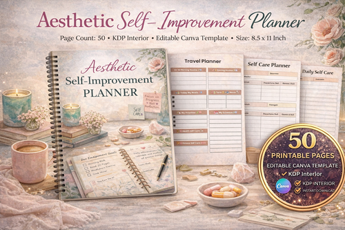 Aesthetic Self-Improvement Planner