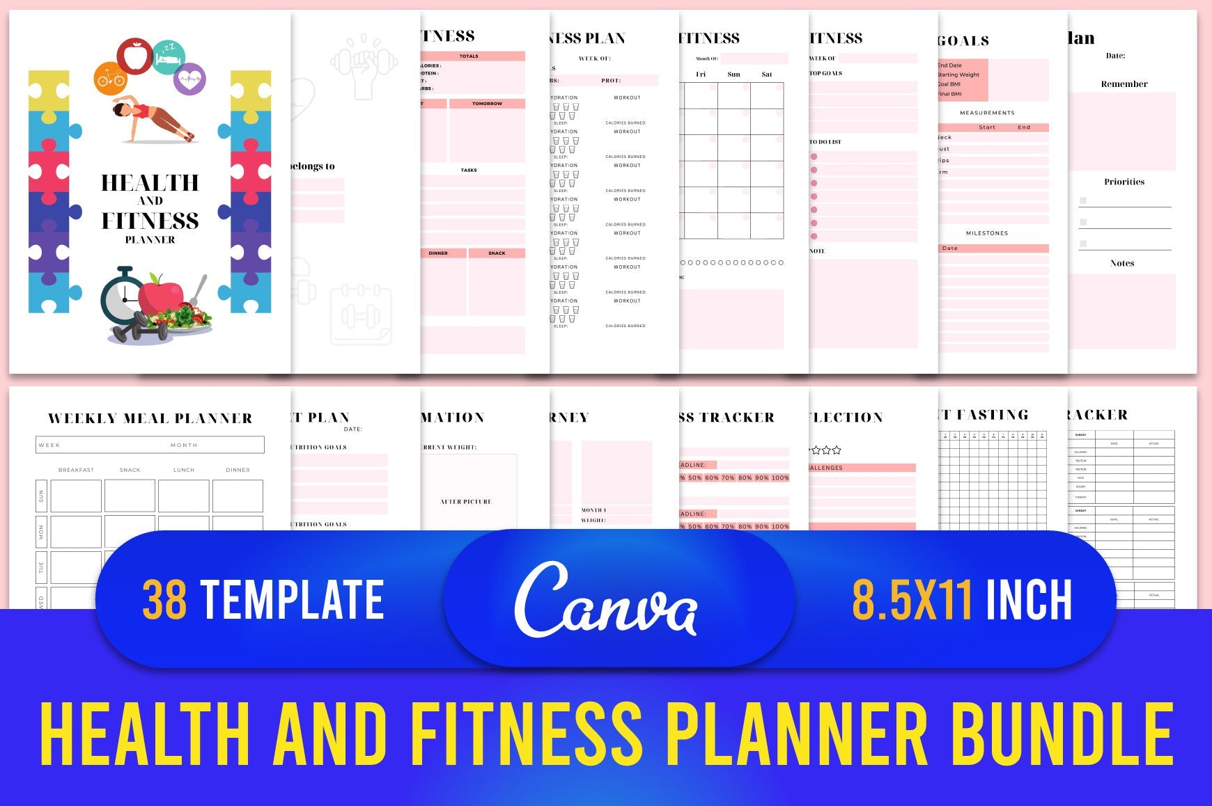 Health and Fitness Planner