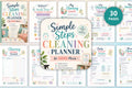 Simple Steps Cleaning For Adhd Minds Planner
