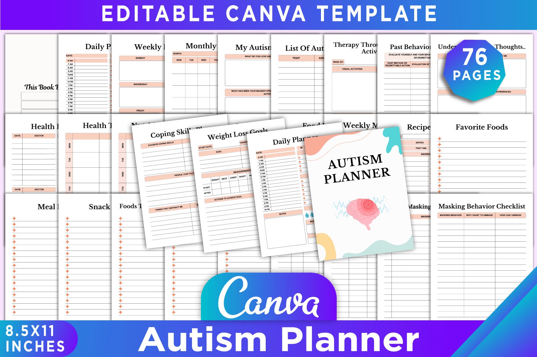 Autism Planner Cover