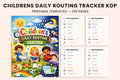 Children's Daily Routine Planner