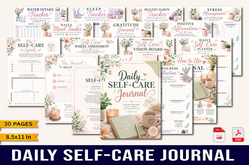 Daily Self Care Journal