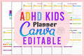 ADHD Kids Planner Cover