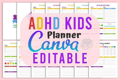 ADHD Kids Planner Cover