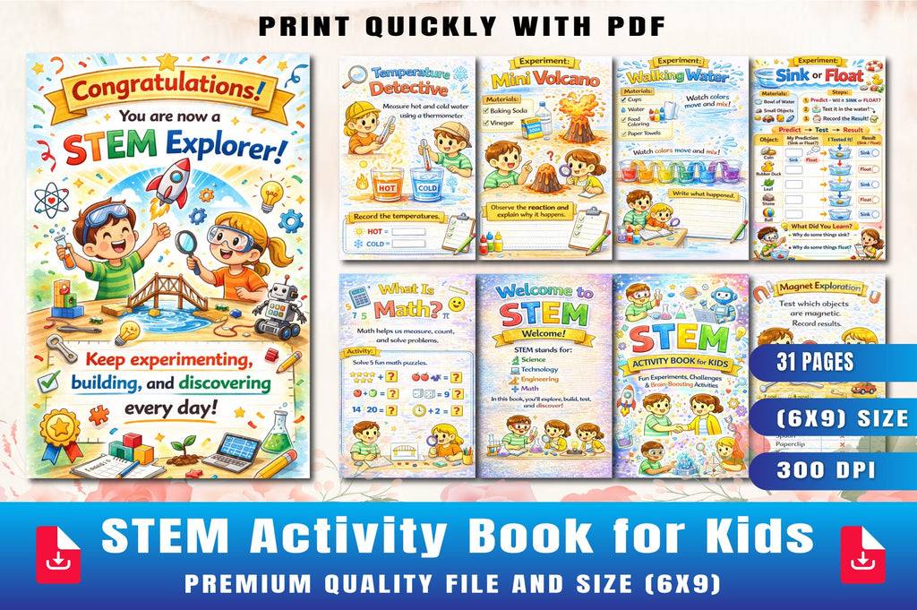 STEM Activity Planner for Kids