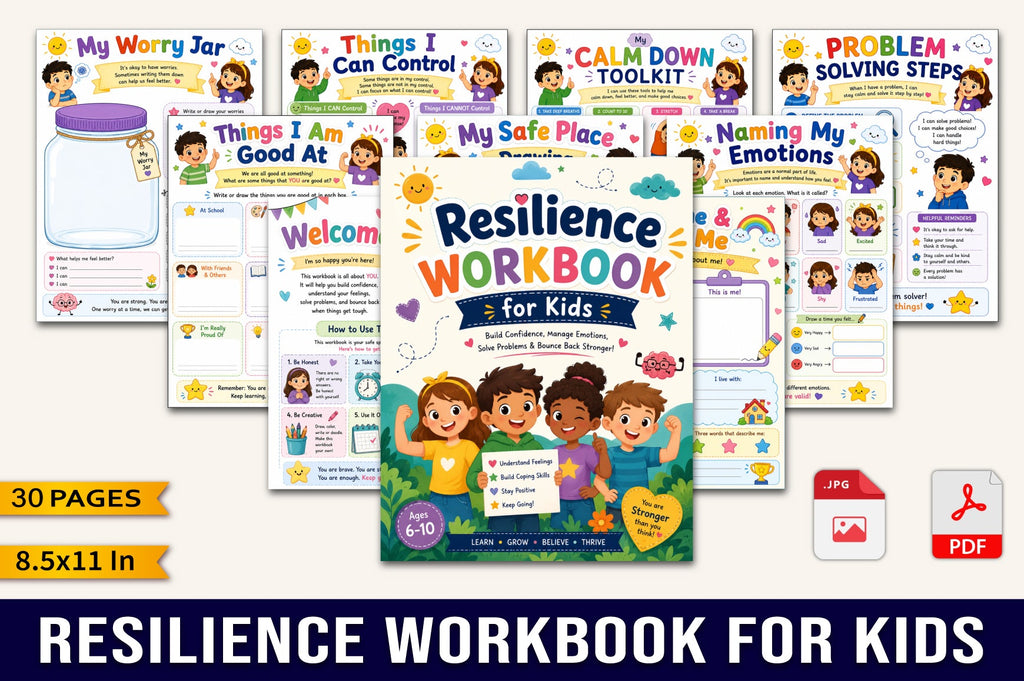 Resilience For Kids Workbook